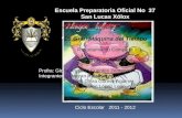 Escuela Preparatoria Oficial No  37 San Lucas Xólox HISTORIETA “ La Gran Máquina del Tiempo ”