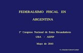 FEDERALSIMO   FISCAL   EN   ARGENTINA