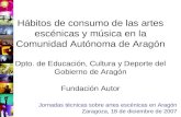 Jornadas técnicas sobre artes escénicas en Aragón Zaragoza, 18 de diciembre de 2007