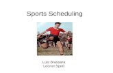 Sports Scheduling
