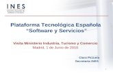 Plataforma Tecnológica Española  “Software y Servicios”