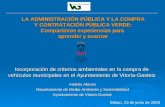 Andrés Alonso Departamento de Medio Ambiente y Sostenibilidad Ayuntamiento de Vitoria-Gasteiz