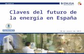 Claves del futuro de la energía en España