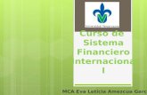 Curso de  Sistema Financiero Internacional