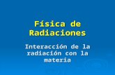Física de Radiaciones