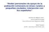 Verónica de Miguel Luken  (Universidad de Granada) Grup de Recerca sobre Migracions (GRM)