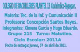 COLEGIO DE BACHILLERES PLANTEL 13 Xochimilco-Tepepan.