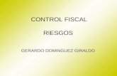 CONTROL FISCAL RIESGOS