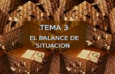 TEMA 3 EL BALANCE DE SITUACION