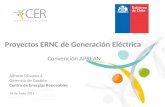 Proyectos ERNC de Generación  Eléctrica Convención APREAN