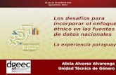 Alicia Alvarez Alvarenga Unidad Técnica de Género