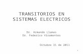 TRANSITORIOS EN SISTEMAS ELECTRICOS