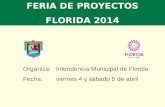 FERIA DE PROYECTOS FLORIDA 2014