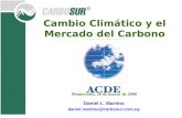 Cambio Climático y el Mercado del Carbono