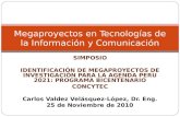 Megaproyectos en Tecnologías de la Información y Comunicación