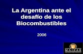 La Argentina ante el desafío de los Biocombustibles