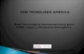I Borrador : Red Tecnológica Iberoamericana EERR, Agua y Eficiencia Energética