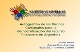 Autogestión de los Bancos Comunales para la democratización del recurso financiero en Argentina