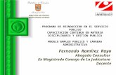 Fernando  Ramírez  Rayo Abogado Consultor  Ex Magistrado Consejo de La Judicatura  Docente