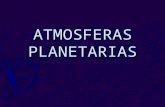 ATMOSFERAS PLANETARIAS