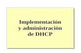 Implementación y administración de DHCP