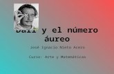 Dalí y el número áureo