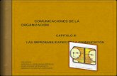 COMUNICACIONES DE LA ORGANIZACIÓN CAPITULO III        LAS IMPROBABILIDADES DE LA COMUNICACIÓN