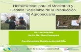 Herramientas para el Monitoreo  y Gestión  Sostenible de la Producción Agropecuaria