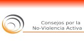 Consejos por la  No-Violencia Activa
