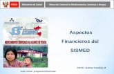 Aspectos Financieros del SISMED