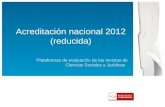 Acreditación nacional 2012 (reducida)