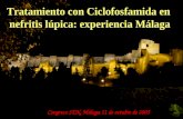 Tratamiento con Ciclofosfamida en  nefritis lúpica: experiencia Málaga