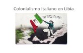 Colonialismo italiano en Libia