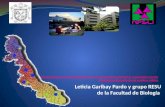 Leticia Garibay Pardo  y  grupo RESU de la Facultad de Biología