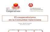 El cooperativismo en la Comunitat Valenciana