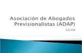 Asociación de Abogados  Previsionalistas  (ADAP)