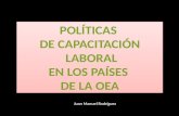 POLÍTICAS DE CAPACITACIÓN LABORAL EN LOS PAÍSES DE LA OEA