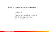 CFGM. Comunicación empresarial