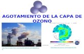 AGOTAMIENTO DE LA CAPA DE OZONO