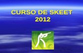 CURSO DE SKEET  2012