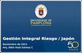 Gestión Integral Riesgo / Japón