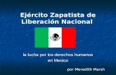 Ejército Zapatista de Liberación Nacional