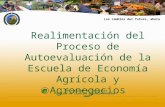 Realimentación del Proceso de Autoevaluación de la Escuela de Economía Agrícola y Agronegocios