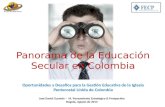 Panorama de la Educación Secular en Colombia