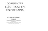 CORRIENTES ELÉCTRICAS EN FISIOTERAPIA