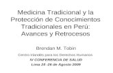 Medicina Tradicional y la Protección de Conocimientos Tradicionales en Perú: Avances y Retrocesos
