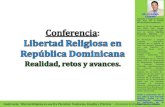 Conferencia : Libertad Religiosa en República Dominicana