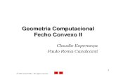 Geometria Computacional Fecho Convexo II