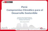 Perú:  Compromiso Climático para el Desarrollo Sostenible