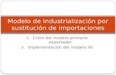 Modelo de Industrialización por sustitución de importaciones